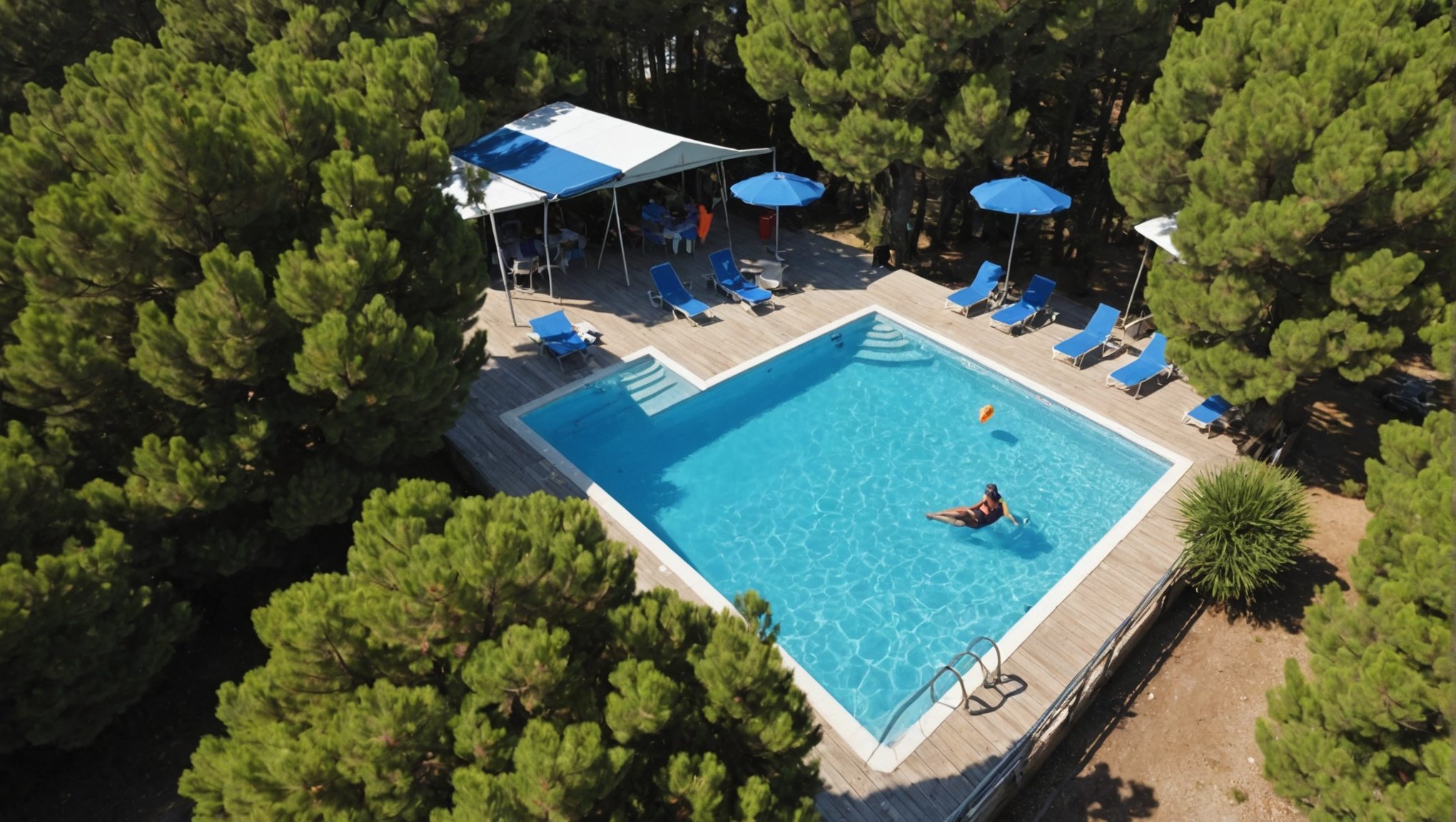 Camping les pins et sa piscine : détente à argelès-sur-mer