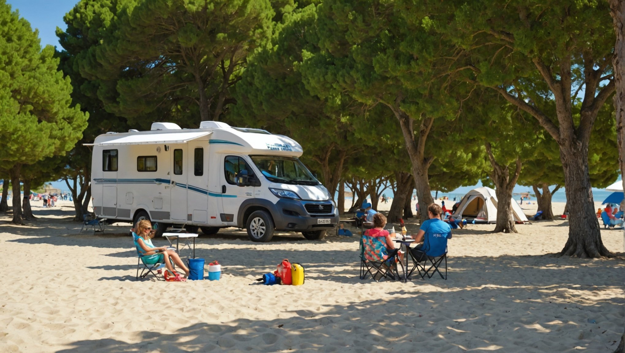 Familiecamping en strand in Châtelaillon, vlakbij La Rochelle