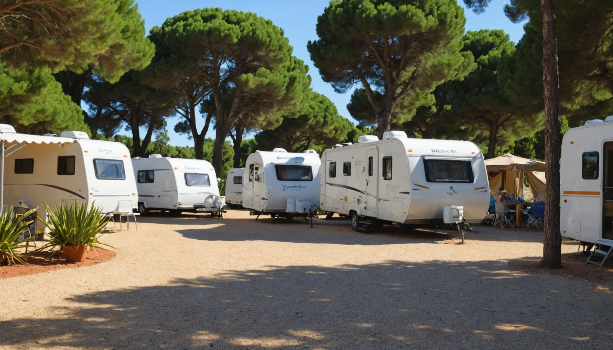 Discover the dream campsite at the holiday green in Fréjus