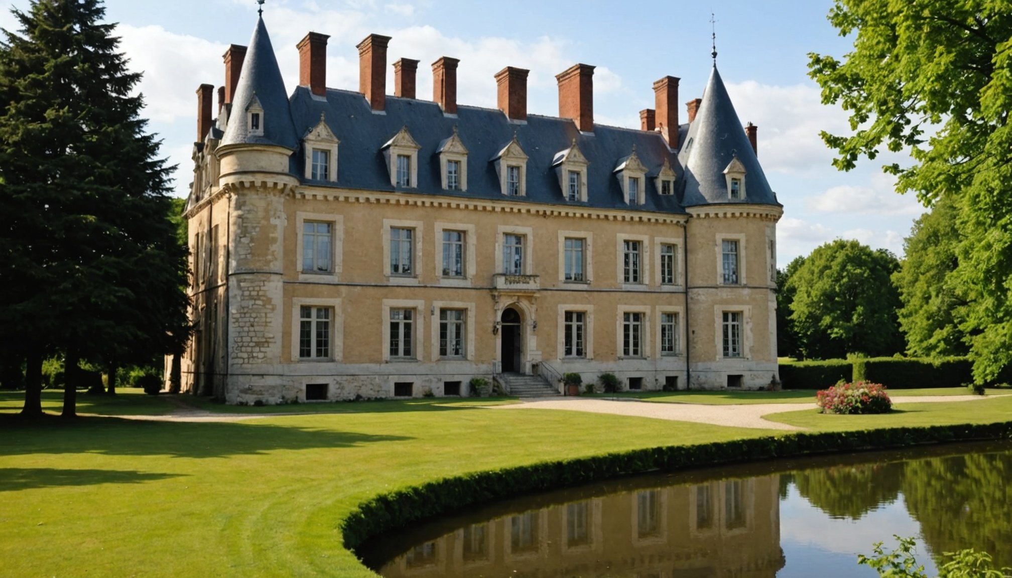 Hébergement de luxe maine-et-loire : découvrez le château des forges