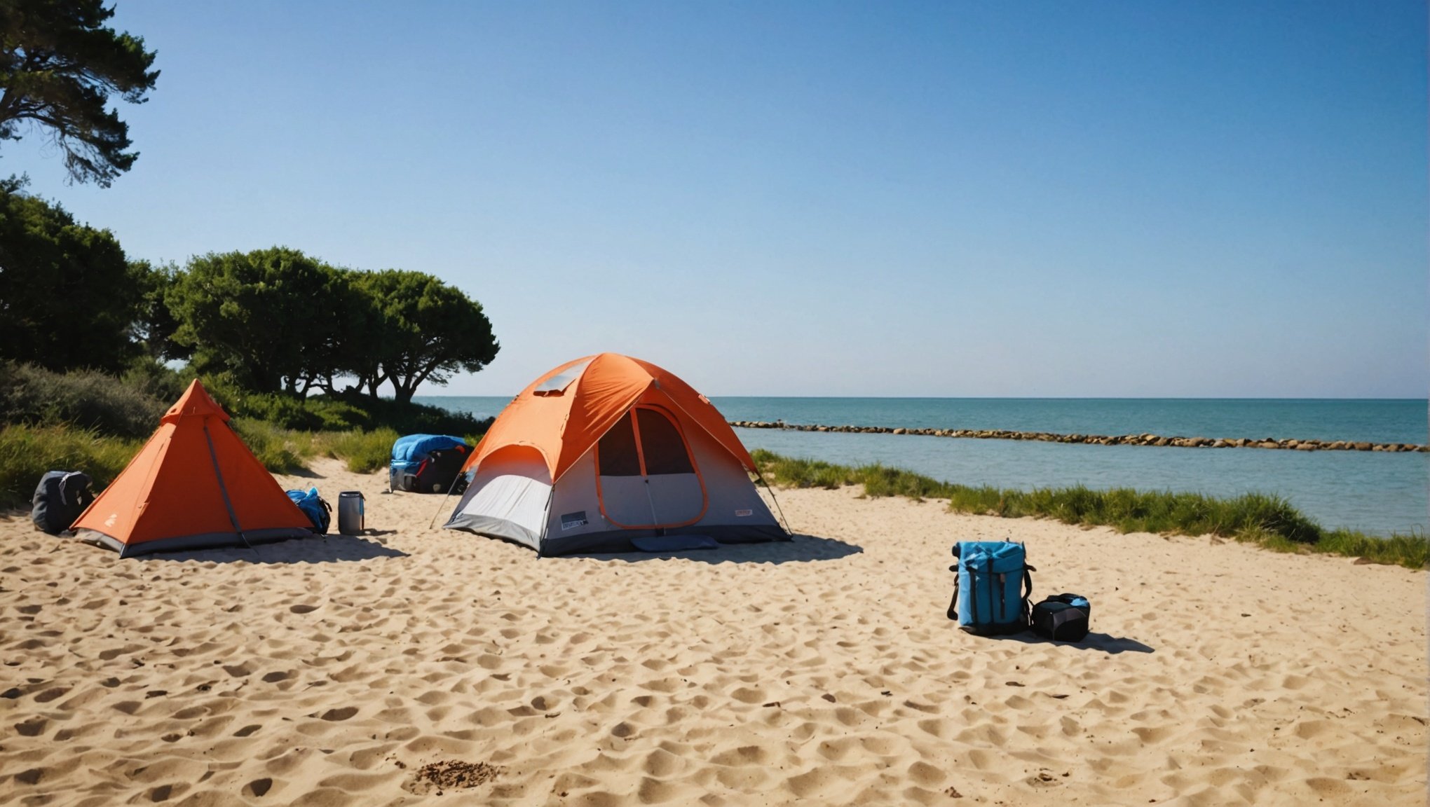 Ontdek de schatten van kamperen aan zee in La Rochelle