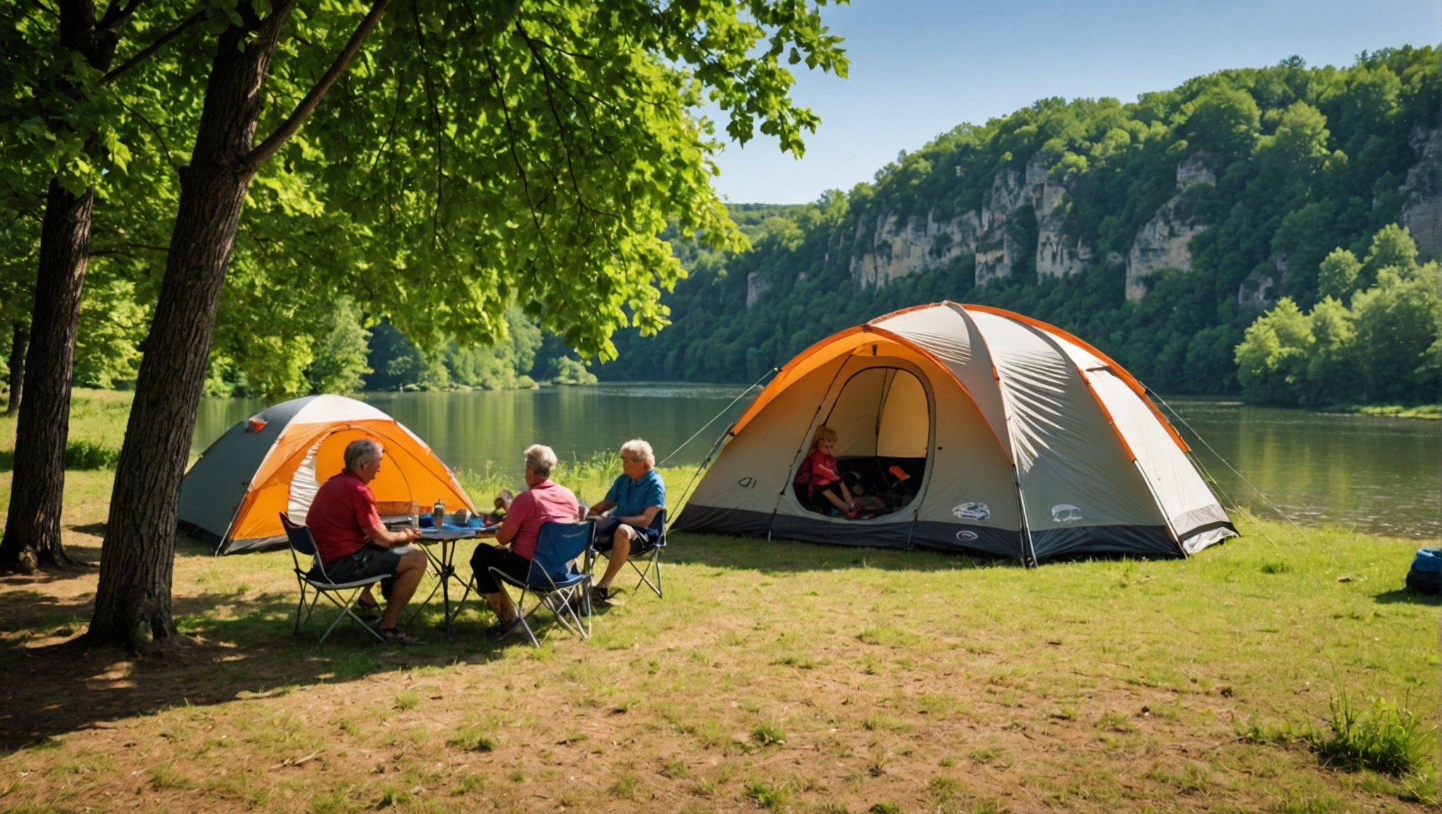 Faire du camping en famille en dordogne aux berges de la dordogne : des vacances inoubliables