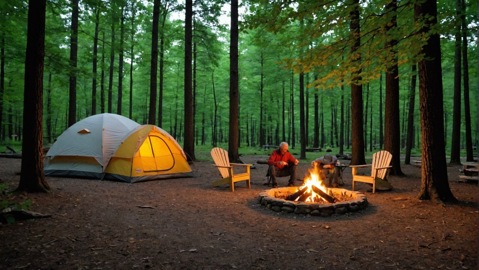 Charmante campings: de kunst van het beleven van de natuur in een vriendelijke sfeer