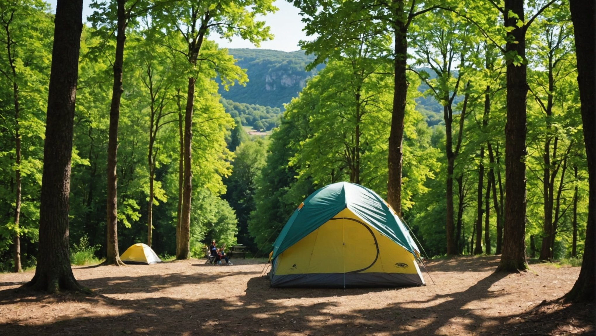 Explore the Najac campsite and its natural wonders