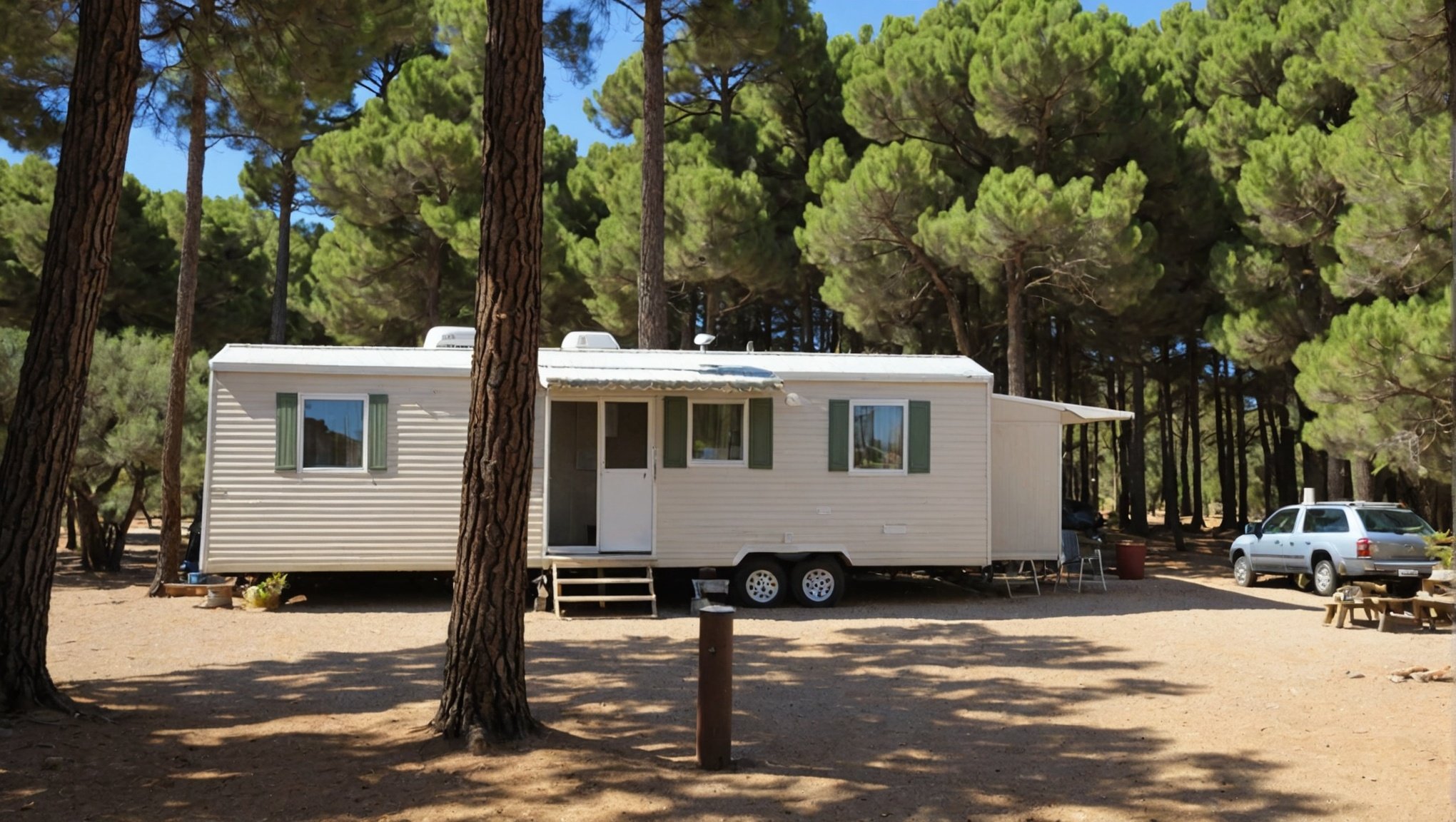 Location d'un mobil home au camping les pecheurs dans le var : confort et nature au rendez-vous