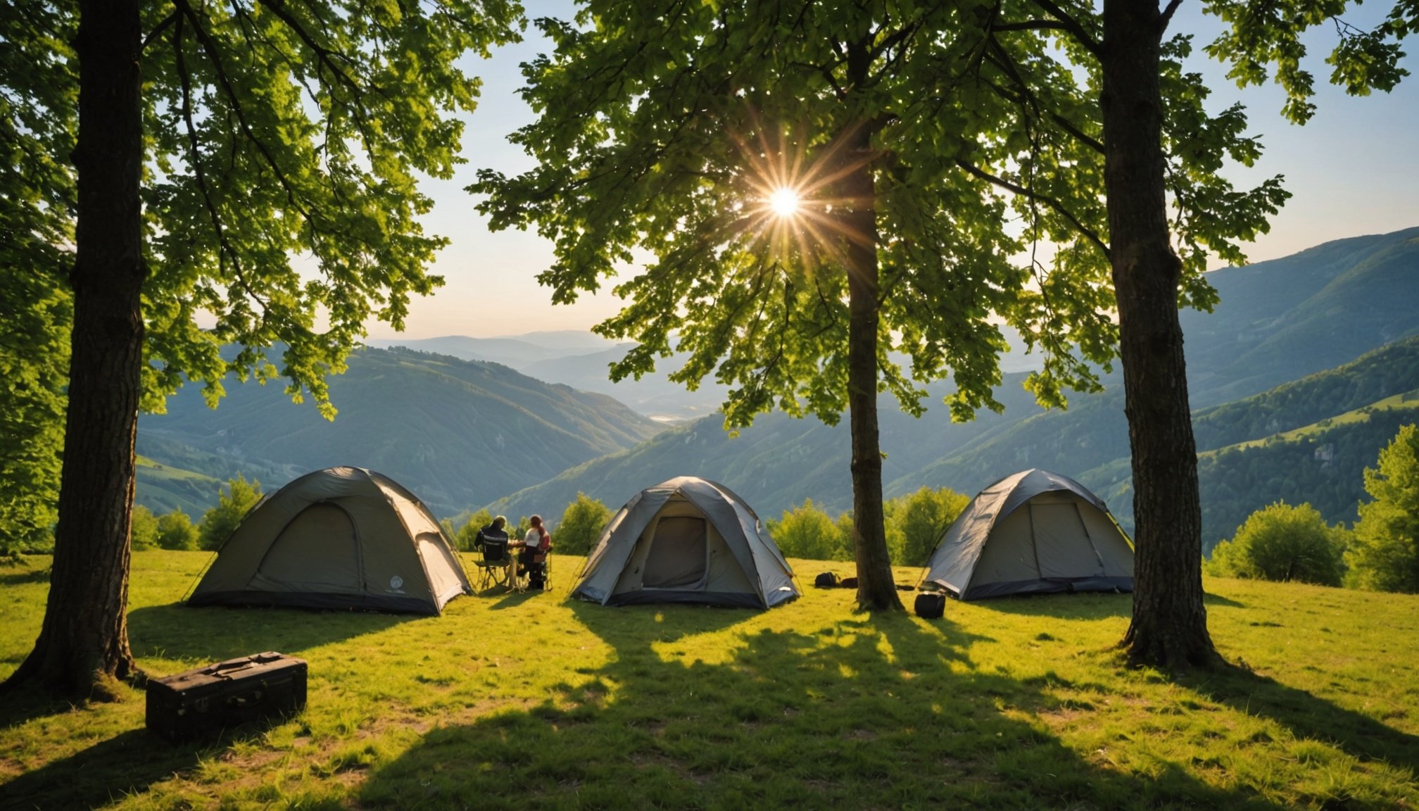 Stay in the heart of nature at the Cordes sur Ciel campsite