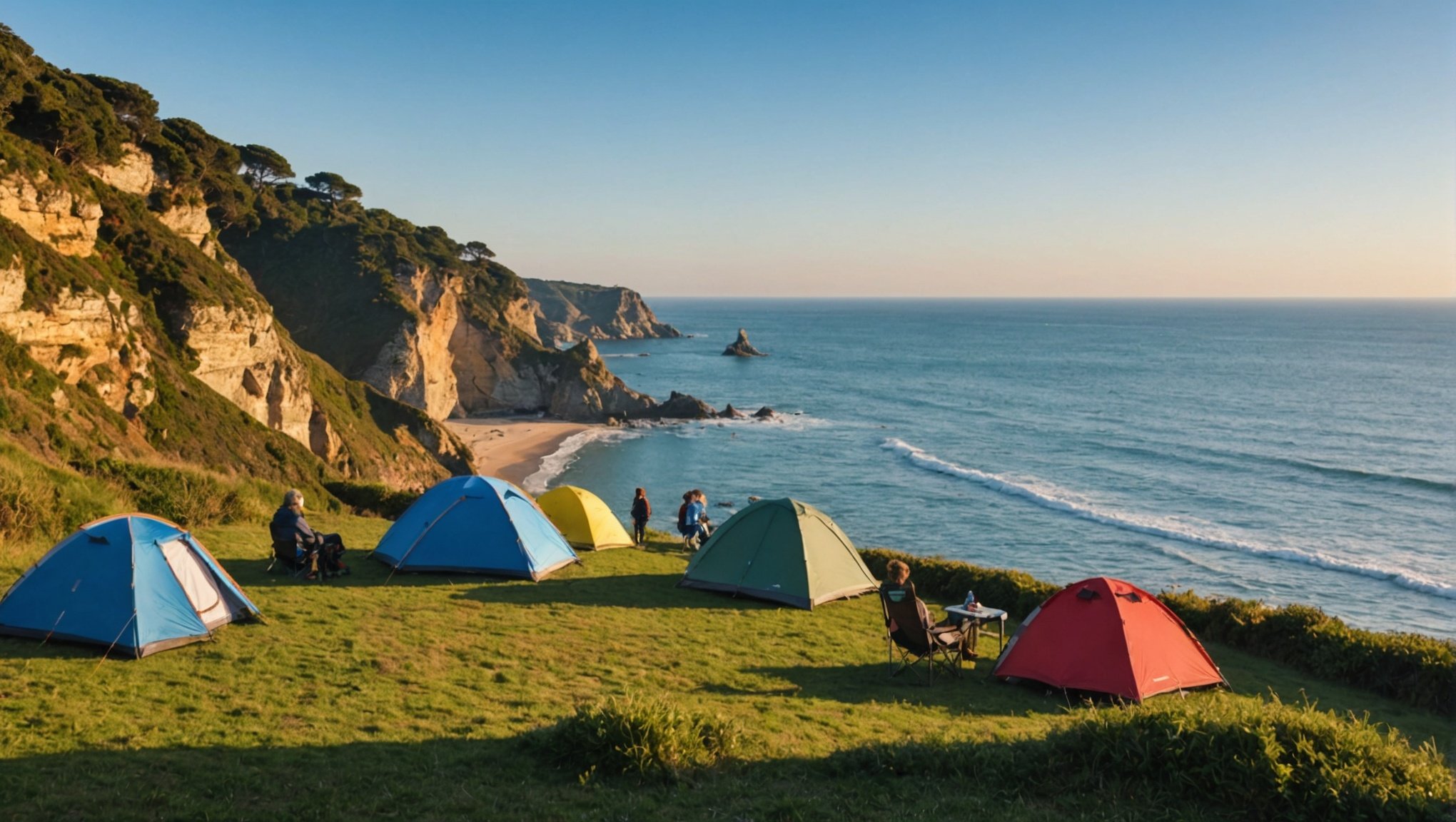 Découvrez le camping de la corniche près de biarritz en famille