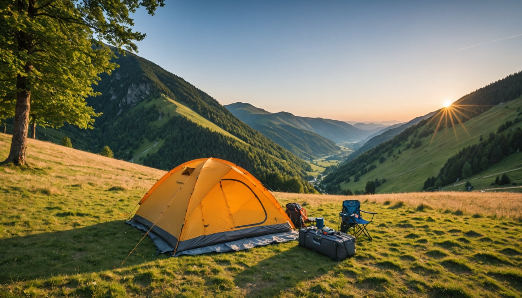 Discover the natural beauty of camping in the auvergne