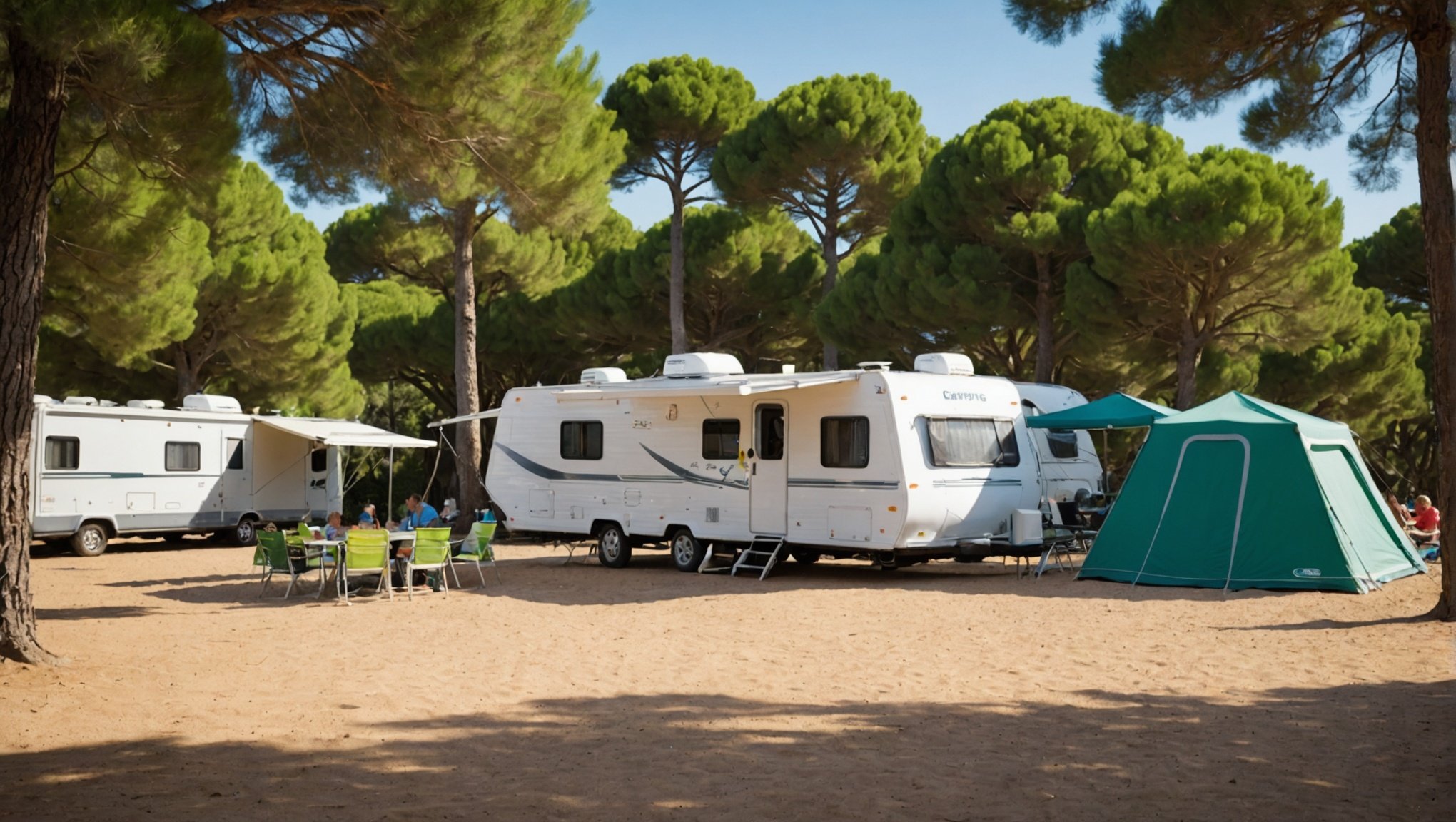 Familienurlaub auf dem Campingplatz in Fréjus Feriengrün