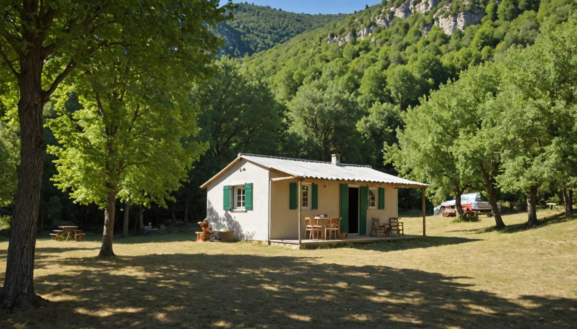 Location de gîte dans les cévennes : le camping mas de cam idéal