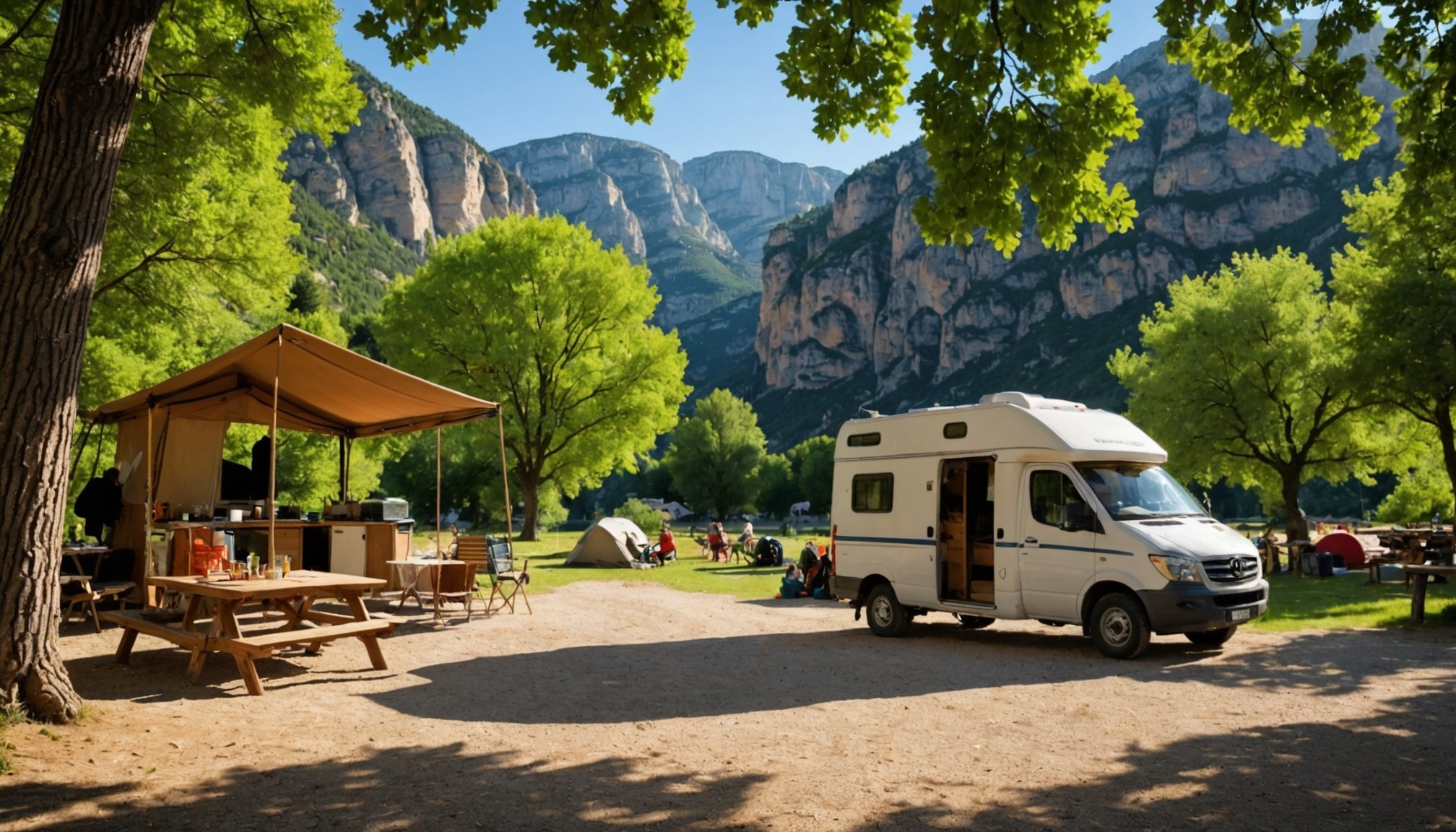 Ontdek de ongeëvenaarde charme van de camping in Moustiers-Sainte-Marie