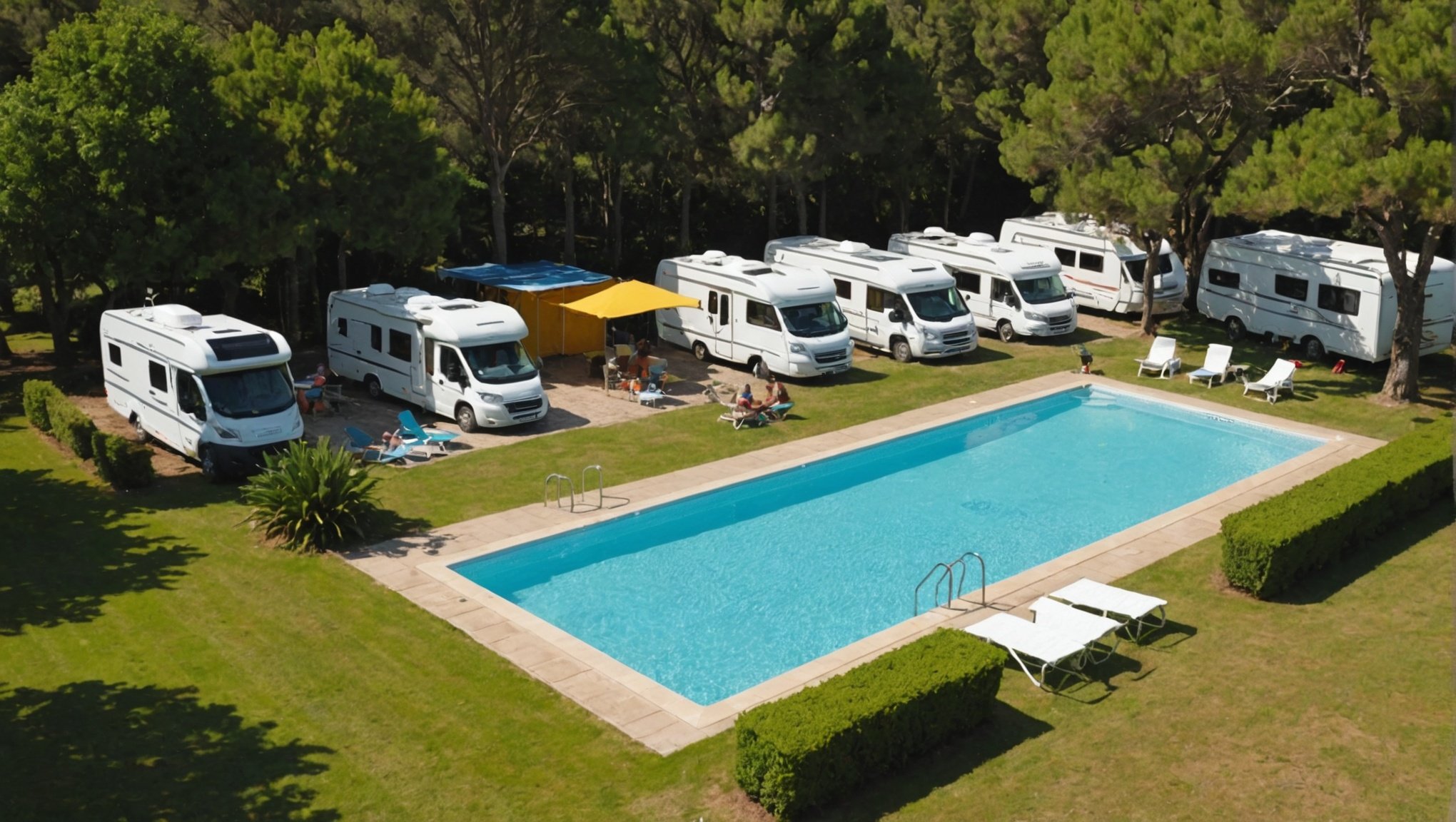 Profitez d'un camping avec piscine en vendée au val de vie