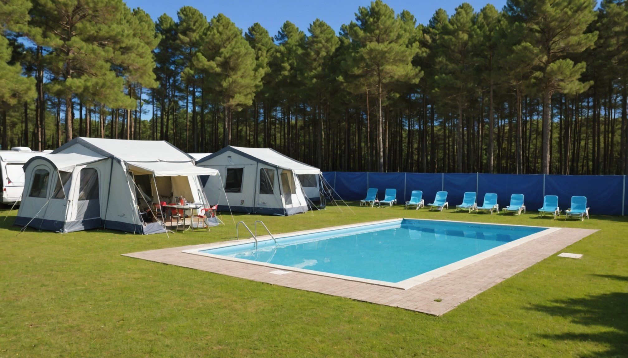 Campingplatz mit Schwimmbad in Soulac sur Mer, Campingplatz des Pins: Ihre Familienoase