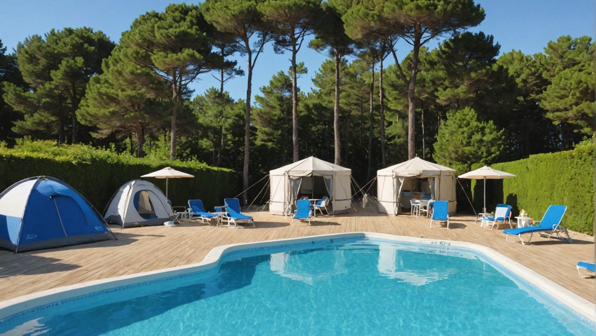 Découvrez le camping à soulac sur mer avec piscine, camping des pins