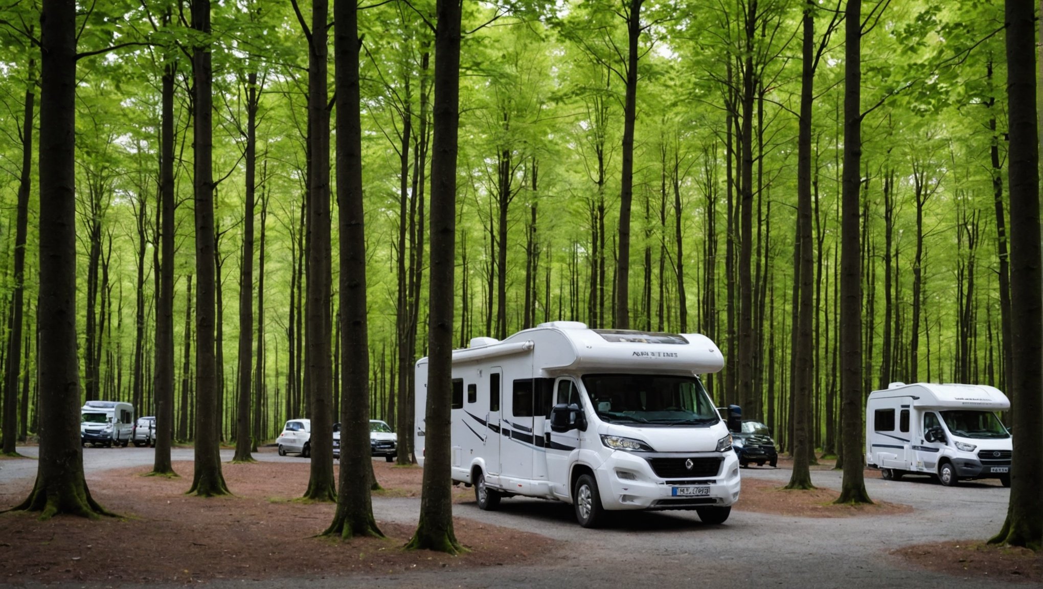 Emplacement pour camping car au camping au bois du cé près du puy du fou : votre oasis de détente