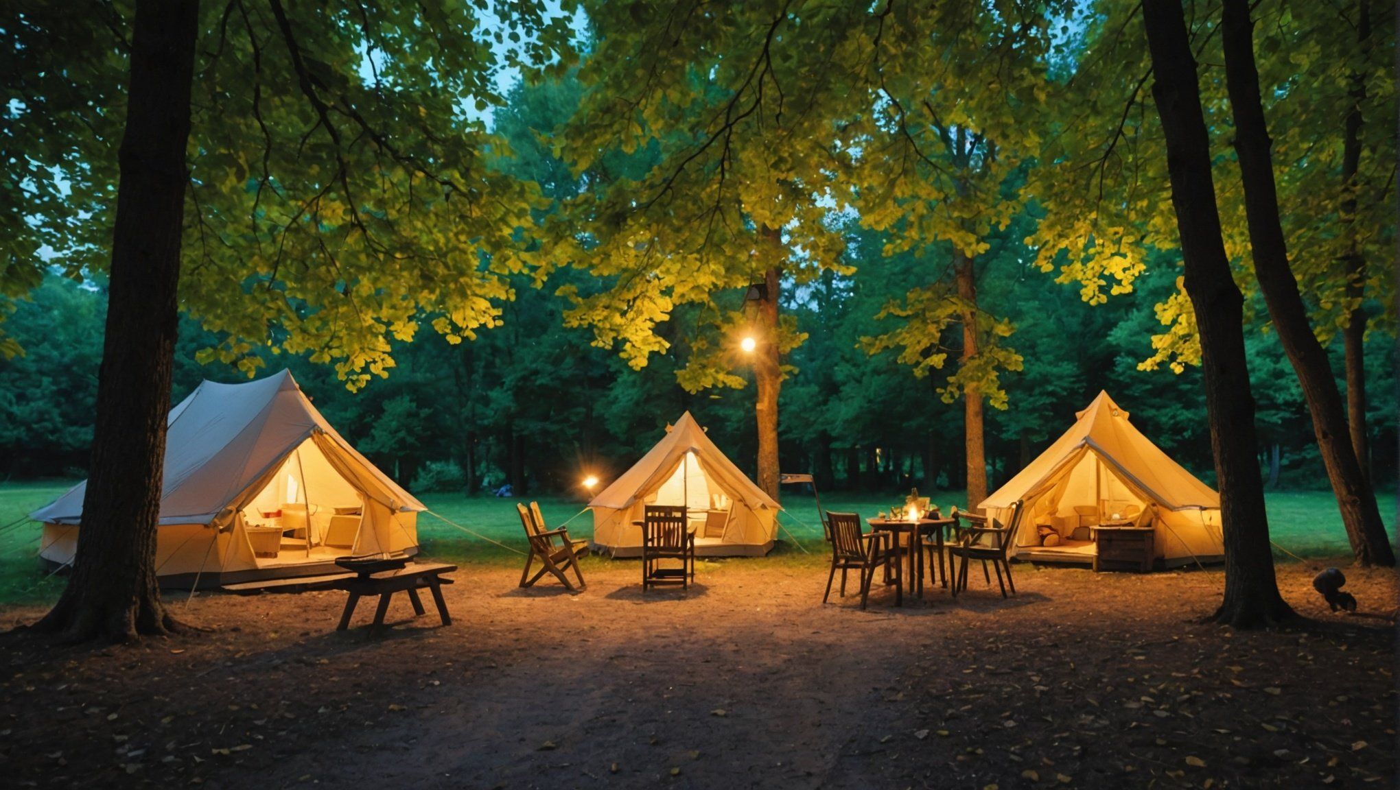 Romantisch verblijf op een charmante camping in Frankrijk: een droom om te leven