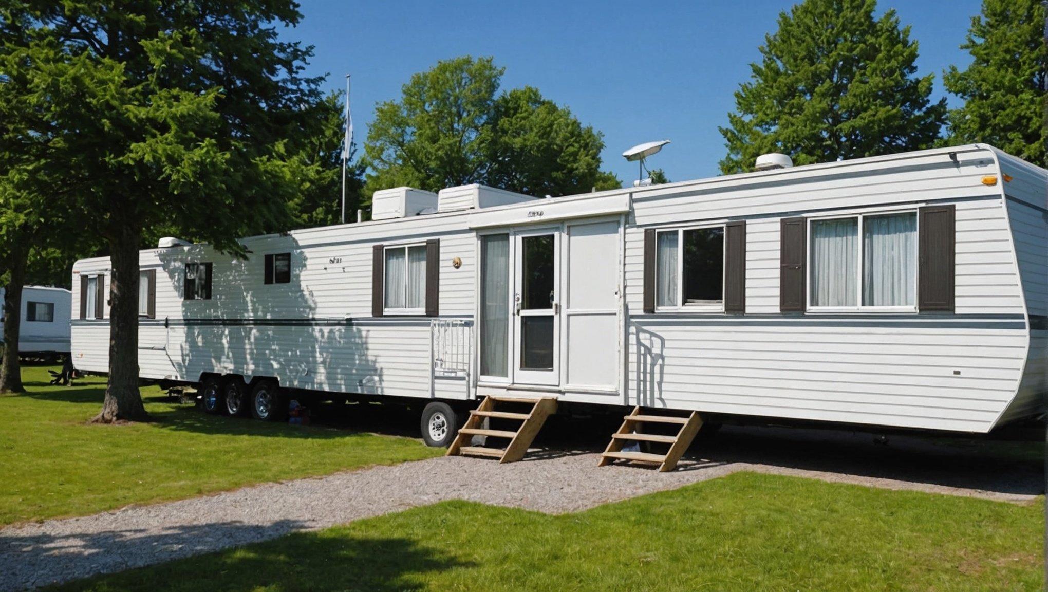 Location d'un mobil home au camping fief melin : le confort à portée de main