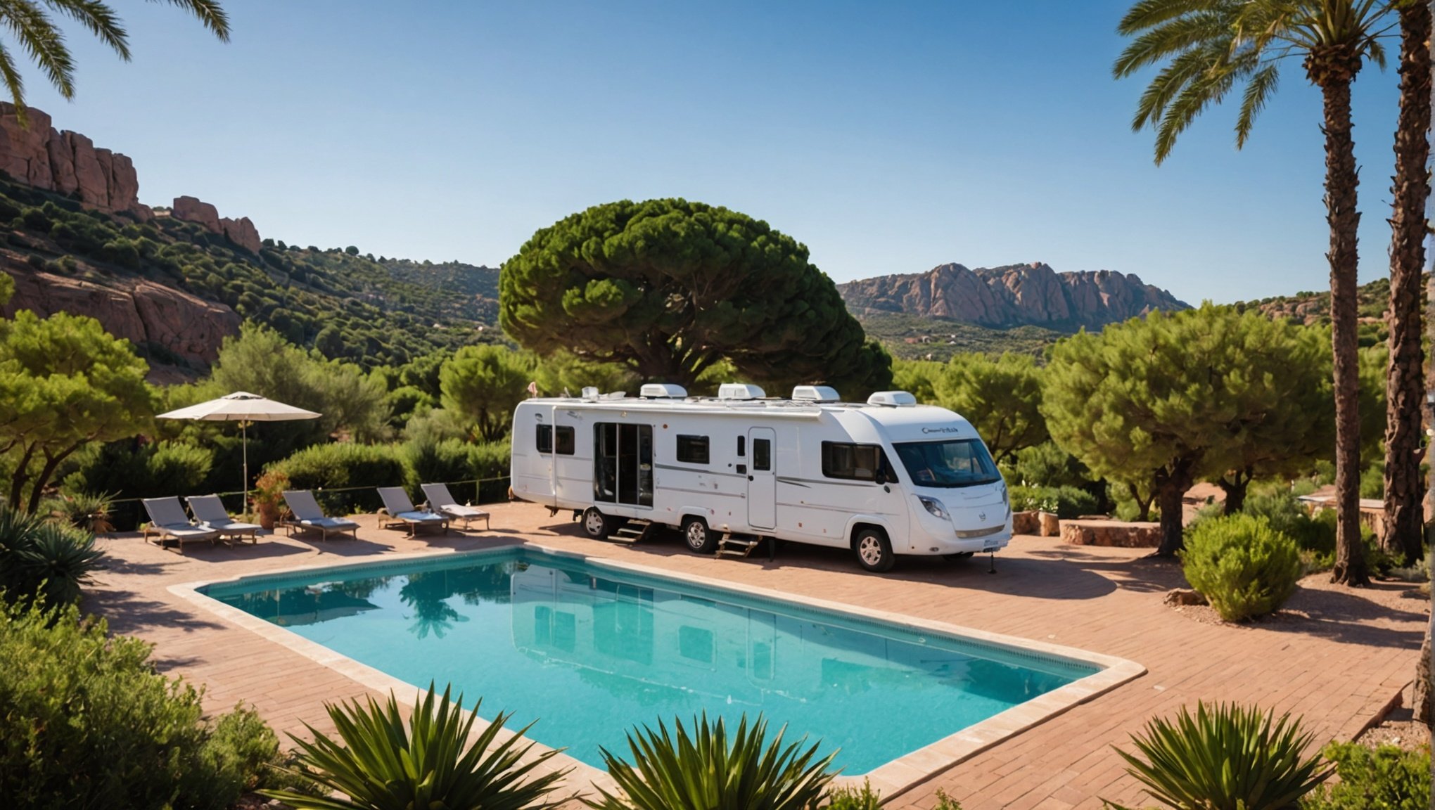 Ontdek de luxe oase bij Esterel Caravaning in Frankrijk