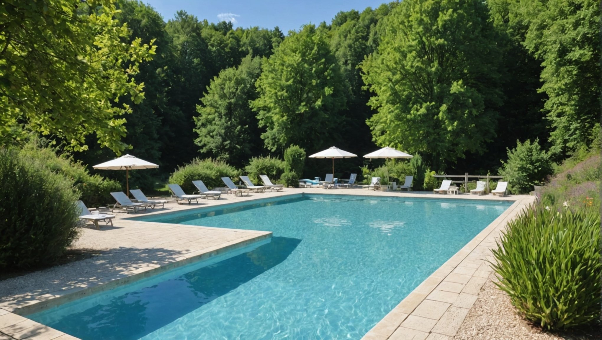 Camping du moulin du bleufond avec une piscine en dordogne : détente et plaisir en famille