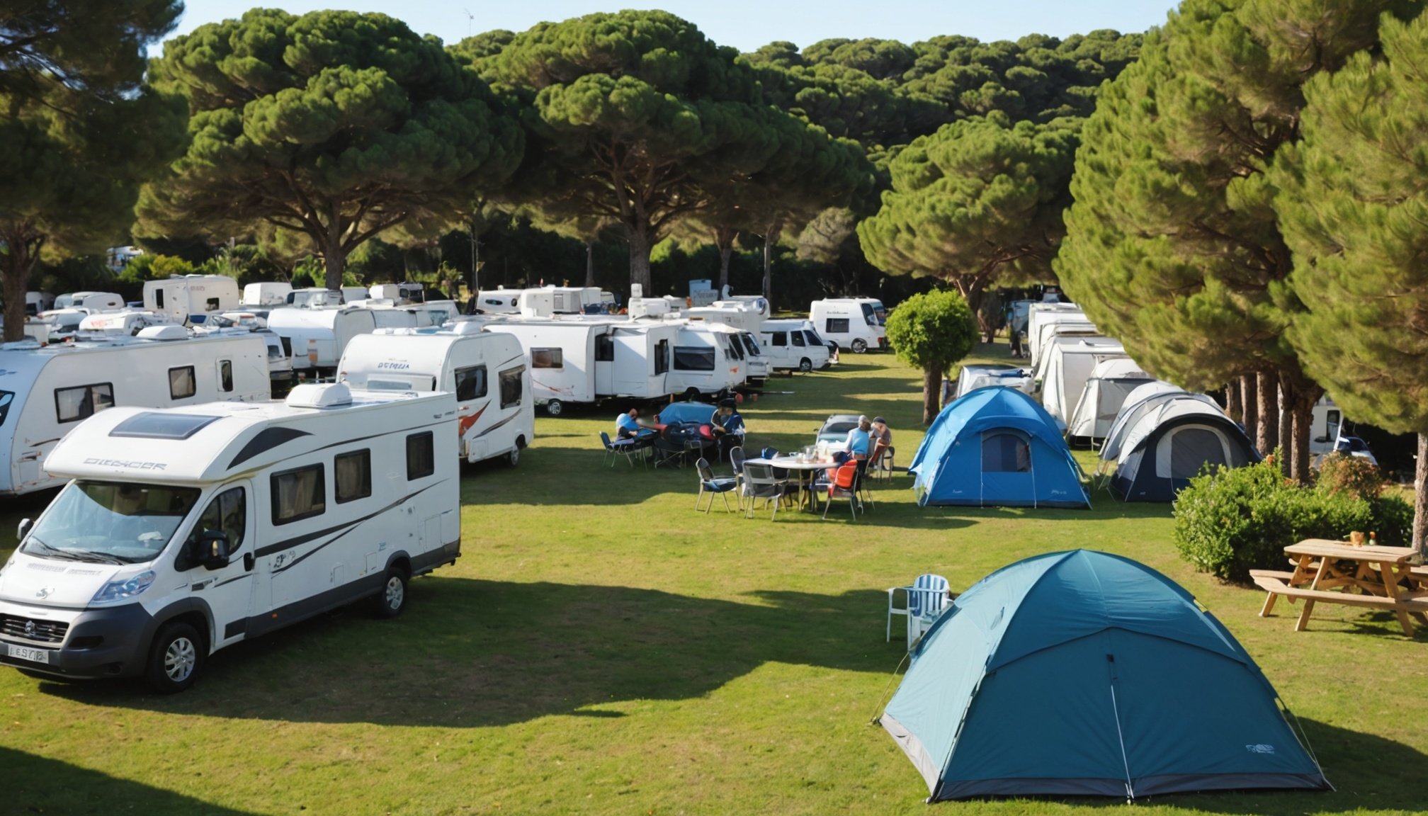 Discover the camping paradise at Holiday Green in Fréjus